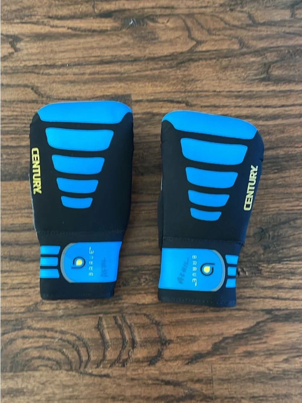 Kids Blue and Black Boxing Gloves - Brave Series